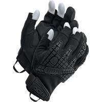 X-Site&reg; Impact Trigger Finger Gloves, Suede Palm, Size X-Small Par Equipment