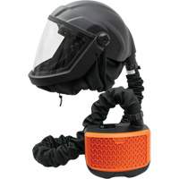 PEAKAIR DEFENDER Visor Powered Air-Purifying Respirator with Blower Kit, Facepiece Respirator, Lithium-Ion Battery Par Equipment