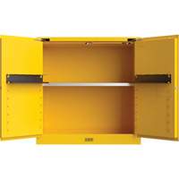 Utili-Guard+ Flammable Safety Cabinet, 30 gal., 1 Door, 43" W x 44" H x 22" D Par Equipment
