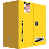 Utili-Guard+ Flammable Safety Cabinet, 30 gal., 1 Door, 43" W x 44" H x 22" D Par Equipment