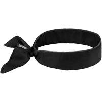 Bandeau de refroidissement Chill-Its 6702 avec polym&egrave;res int&eacute;gr&eacute;s et fermeture &agrave; nouer, Noir Par Equipment