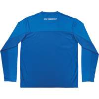 Chill-Its 6689 Cooling Long Sleeve Sun Shirt with UV Protection, Blue, Small Par Equipment