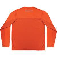 Chill-Its 6689 Cooling Long Sleeve Sun Shirt with UV Protection, Orange, Small Par Equipment