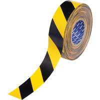 ToughStripe&reg; Max Floor Marking Tape, 2" x 100', Polyester, Black and Yellow Par Equipment
