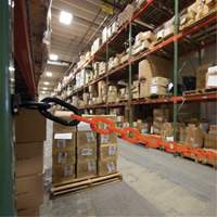 Magnetic Chain Barrier Warehouse Kit, Orange Par Equipment