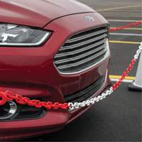 Bicolour Plastic Barrier Chain, Green/White Par Equipment