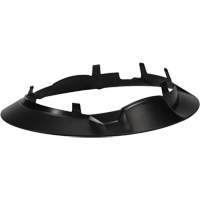 Bordure large compl&egrave;te &agrave; agrafe pour casque d'alpiniste RZRBack, blanc Par Equipment