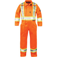 Combinaison ignifuge haute visibilit&eacute;, Taille Petit, Orange Par Equipment