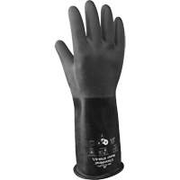 Gants r&eacute;sistants &agrave; l'acide 879R, Taille Moyen/8, 14" lo, Caoutchouc butyle, 28 mils Par Equipment