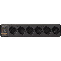 6-Pocket Multi-Unit Charger for Curve Two-Way Radio Par Equipment