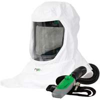 T-Link Respirator with Bump Cap, Breathing Tube & C40, Loose Fitting Hood & Faceshield Par Equipment