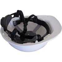 LIDGUARD&reg; 4-Point Suspension fors Cap & Full Brim Hardhats, Ratchet Par Equipment