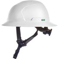 V-Gard H2&reg; Full Brim Safety Helmet, Ratchet Suspension, Non-Vented Par Equipment