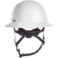 V-Gard H2&reg; Full Brim Safety Helmet, Ratchet Suspension, Non-Vented Par Equipment