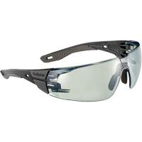 RUSH+ 2.0 M/L Safety Glasses with Black & Grey Frame, Grey/IR 1.7 Lens, Anti-Fog/Anti-Scratch, ANSI Z87+ Par Equipment