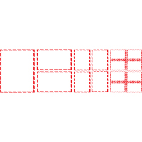 WHMIS Labels 400/Pkg, Paper, Roll, 5-1/2" L x 4-1/4" W Par Equipment