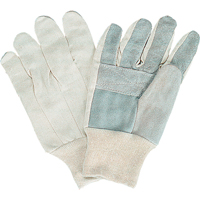 Standard-Duty Work Gloves, Large, Split Cowhide Palm Par Equipment