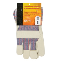 Abrasion-Resistant Comfort Fitters Glove, Large, Grain Pigskin Palm, Cotton Inner Lining Par Equipment
