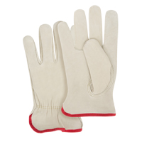 Gants pour conducteurs &agrave; ajustement serr&eacute;, Petit, Paume en Cuir fleur de vache Par Equipment