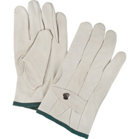 Gants de cordeur d'usage standard, Moyen, Paume Cuir fleur de vache Par Equipment