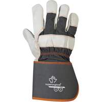 Endura<sup>®</sup> Fitters Work Gloves, One Size, Grain Cowhide Palm, Cotton Inner Lining SM856 | Par Equipment