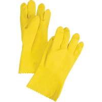 ChemStop Gloves, Size Small/7, 12" L, Latex, Flock-Lined Inner Lining, 16-mil Par Equipment