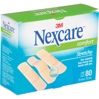Bandages confortables Nexcare<sup>MC</sup>, Rectangulaire/carrée, 3", Tissu, Stérile SN659 | Par Equipment