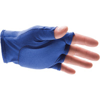 Doublures antichocs pour gants sans doigts, main droite, 6/T-petit, Paume en Synth&eacute;tique, Poignet &agrave; enfiler Par Equipment