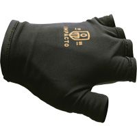 Gants antichocs sans doigts, main droite, T-petit, Paume en Cuir refendu, Poignet &agrave; enfiler Par Equipment