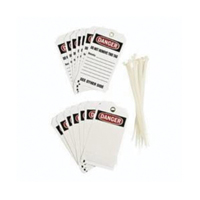 Self-Laminating Accident Prevention Tags, Polyester, 3" W x 5-3/4" H, English SX849 | Par Equipment