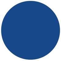 Round Write-On Labels, Circle, 1.5" L x 1.5" W, Blue Par Equipment