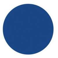 Étiquettes rondes inscriptibles, Cercle, 3" lo x 3" la, Bleu SY695 | Par Equipment