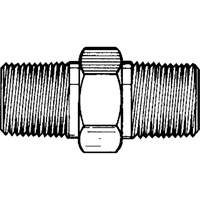 Male Hex Nipple, Brass Par Equipment