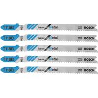 Jig Saw Blades Basic for Metal, High Speed Steel, T-Shank, 3-5/8" L Par Equipment
