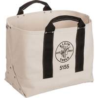 Sac &agrave; outils robuste de 17", Toile, 1 pochettes, Beige/Noir Par Equipment
