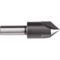 Straight Shank Countersink, 3/8", High Speed Steel, 60° Angle, 3 Flutes Par Equipment