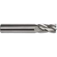 Square End Mill, 3/16" Dia., 2" L, 4 Flutes, 3/16" Shank, Carbide Par Equipment
