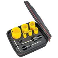 Plumber's Deep Cut Hole Saw Kit, 10 Pieces Par Equipment