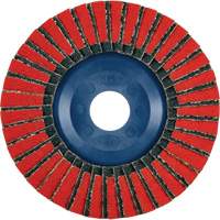 Twin Flap Disc, 4-1/2" x 7/8", Type 27, 40 Grit, Ceramic/Zirconia Alumina Par Equipment