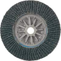 Long Life C-Trim Flap Disc, 4-1/2" x 5/8"-11, Type 27, 40 Grit, Zirconia Alumina Par Equipment