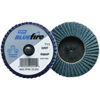 R884P BlueFire&reg; Mini Flap Disc, 3" x Type 27, P40 Grit, Zirconia Alumina Par Equipment