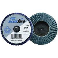 BlueFire&reg; R884P Mini Flap Disc, 2" x Type 27, 40 Grit, Zirconia Alumina Par Equipment