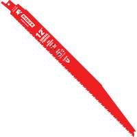 Lame de scie alternative tout usage, Bim&eacute;tal, 8-14 Dents par pouce, 12" lo x 1" la Par Equipment