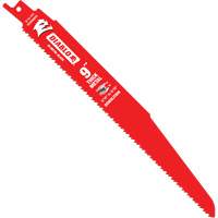 Lame de scie alternative pour la d&eacute;molition et les m&eacute;taux &eacute;pais, Bim&eacute;tal, 8-10 Dents par pouce, 9" lo Par Equipment