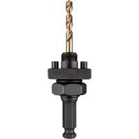 Hole Dozer Hole Saw Large Arbor with Cobalt Pilot Bit, 1-1/4" and Larger, 1/4" Shank Par Equipment