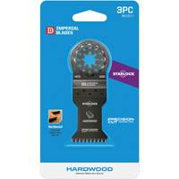 Lames &agrave; dents japonaises 1-3/8" pour le bois dur Starlock Par Equipment