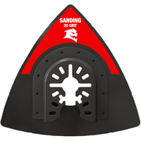 20-Grit Universal Fit 3-1/2" Oscillating Sanding Plate Par Equipment