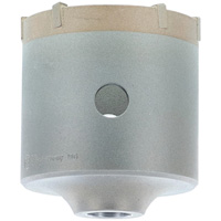 Foret SDS-Plus &agrave; pointe au carbure et paroi mince, 2-9/16", Profondeur de la coupe de 3" Par Equipment