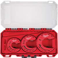 3-Piece Close Quarters Tubing Cutter Set, 1/2"/3/4"/1" Capacity Par Equipment