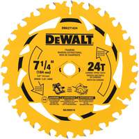 Circular Saw Blade, 7-1/4", 24 Teeth, Wood Use Par Equipment